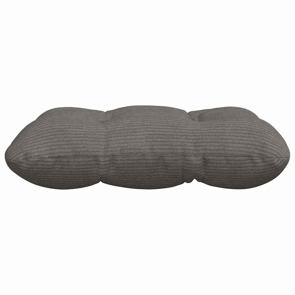 Sitzkissen 4 pcs Hellgrau 45 x 45 cm Cordstoff