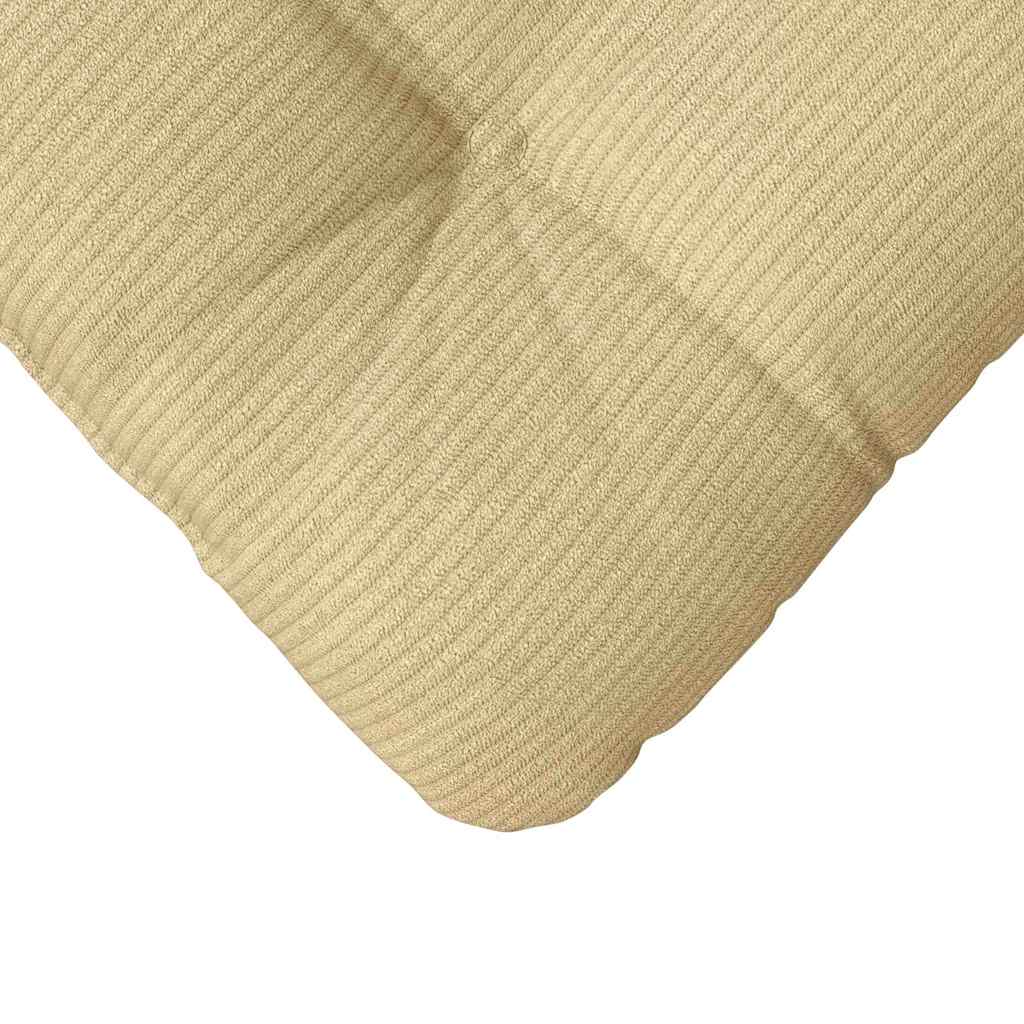 Sitzkissen 4 pcs Grau-Grün 45 x 45 cm Cordstoff