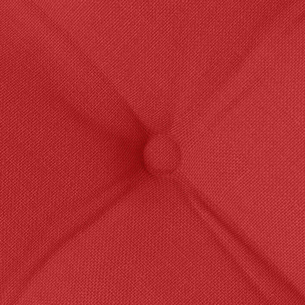 Sitzkissen 4 pcs Rot 40 x 40 x 6 cm Stoff