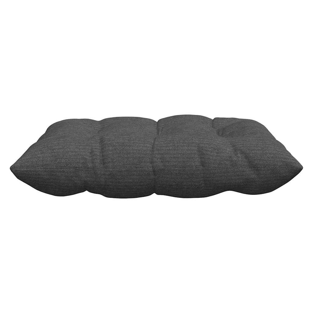 Sitzkissen 4 pcs Dunkelgrau 40 x 40 x 6 cm Cordstoff