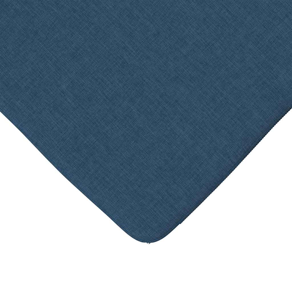 Sitzkissen 4 pcs Blau 40 x 40 x 3 cm Stoff