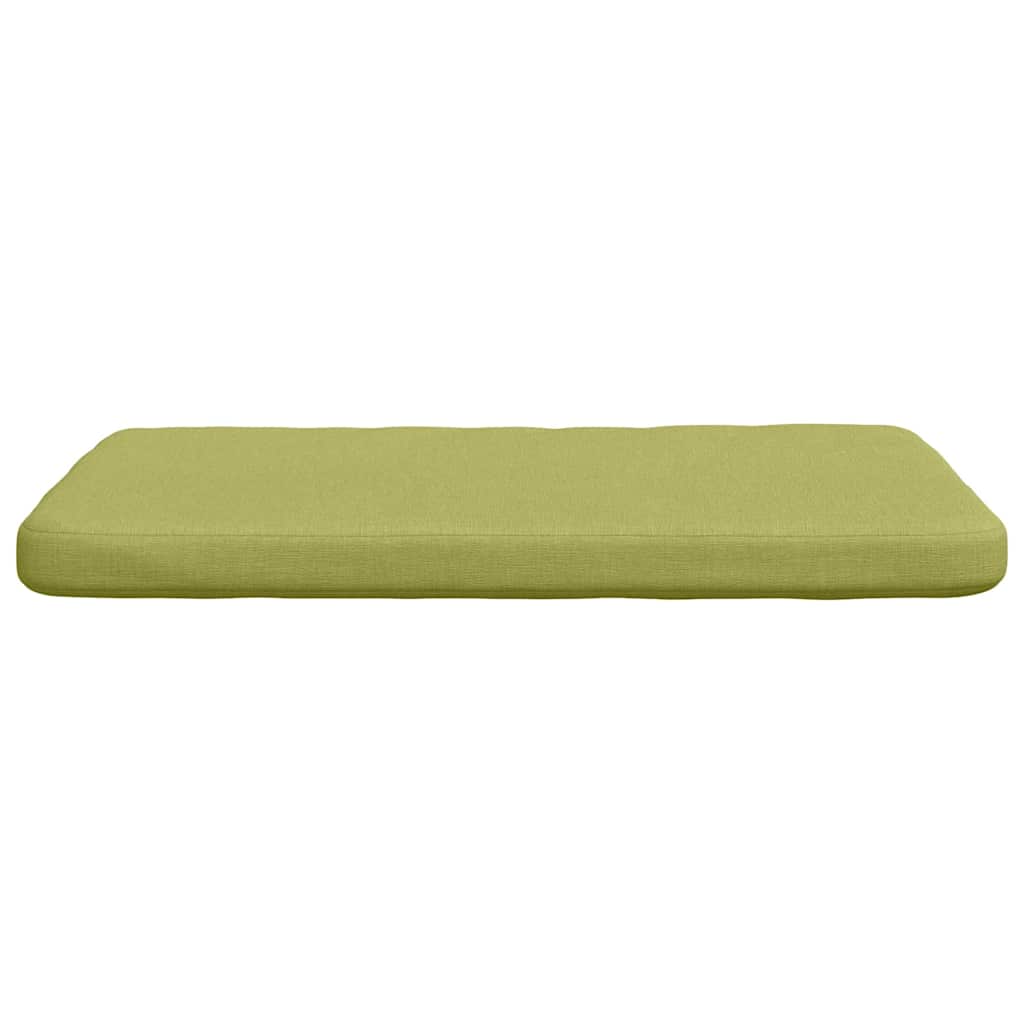 Sitzkissen 4 Stück Hellgrün 40 x 40 x 3 cm Stoff