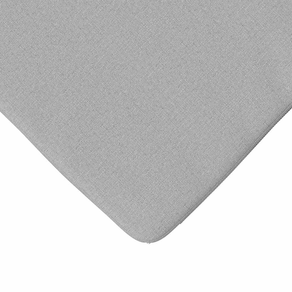 Sitzkissen 4 pcs Wolkengrau 40 x 40 x 3 cm Stoff