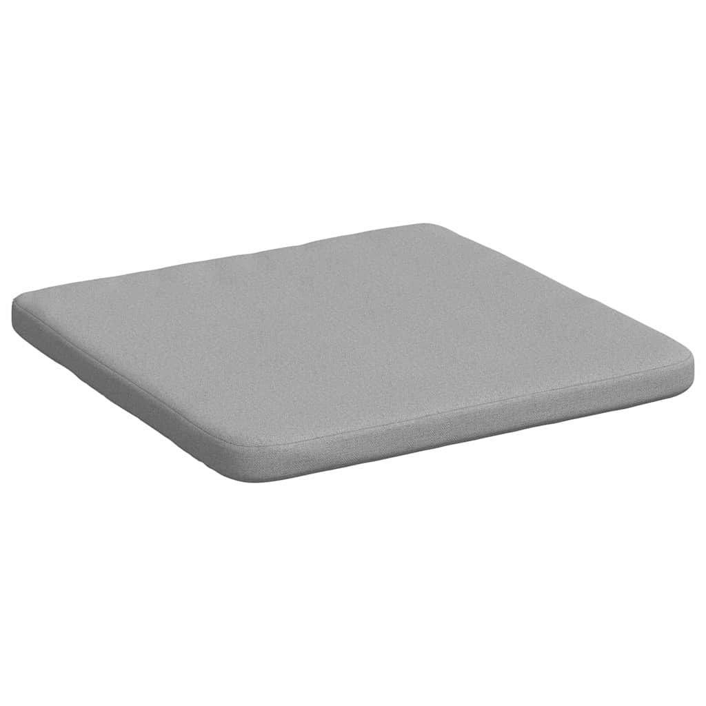 Sitzkissen 4 pcs Wolkengrau 40 x 40 x 3 cm Stoff