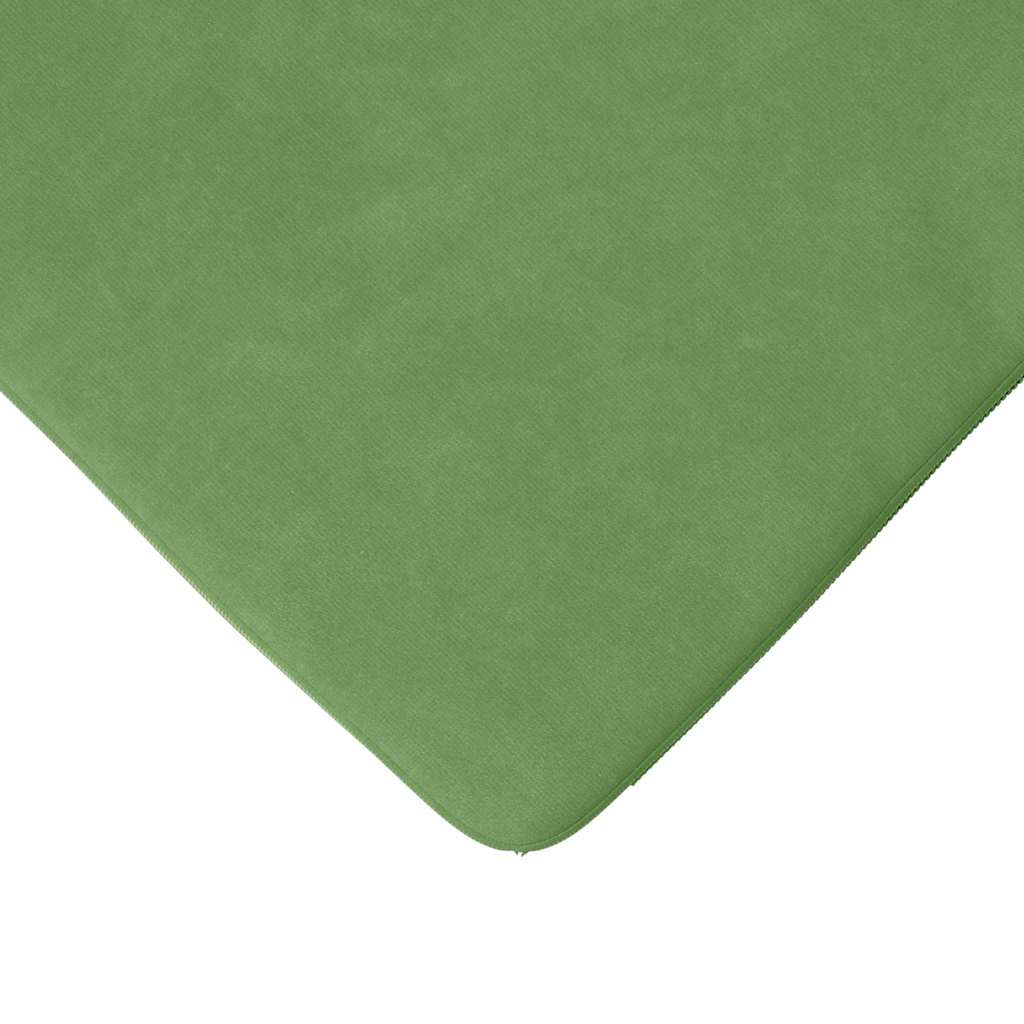 Sitzkissen 4 pcs Hellgrün 40 x 40 x 3 cm Samt