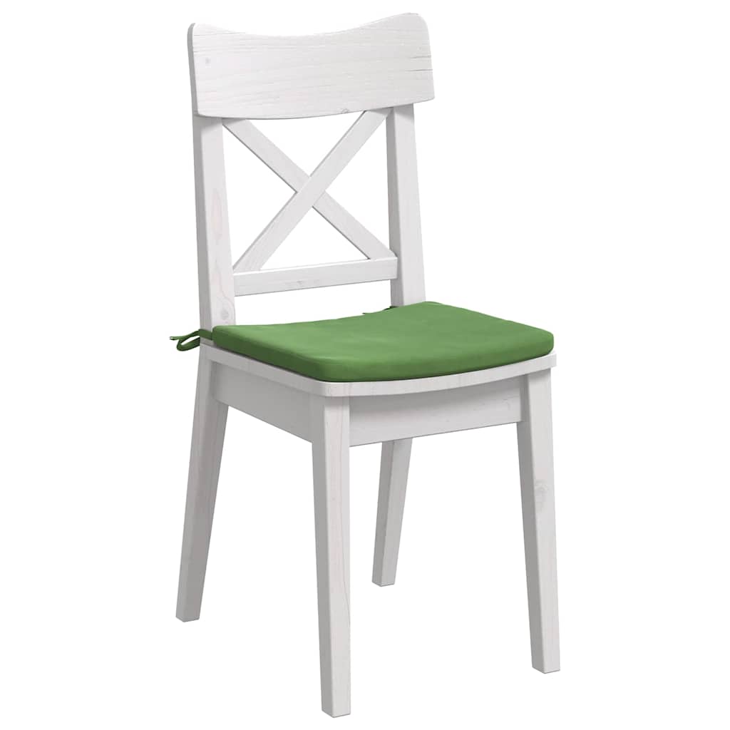 Sitzkissen 4 pcs Hellgrün 40 x 40 x 3 cm Samt