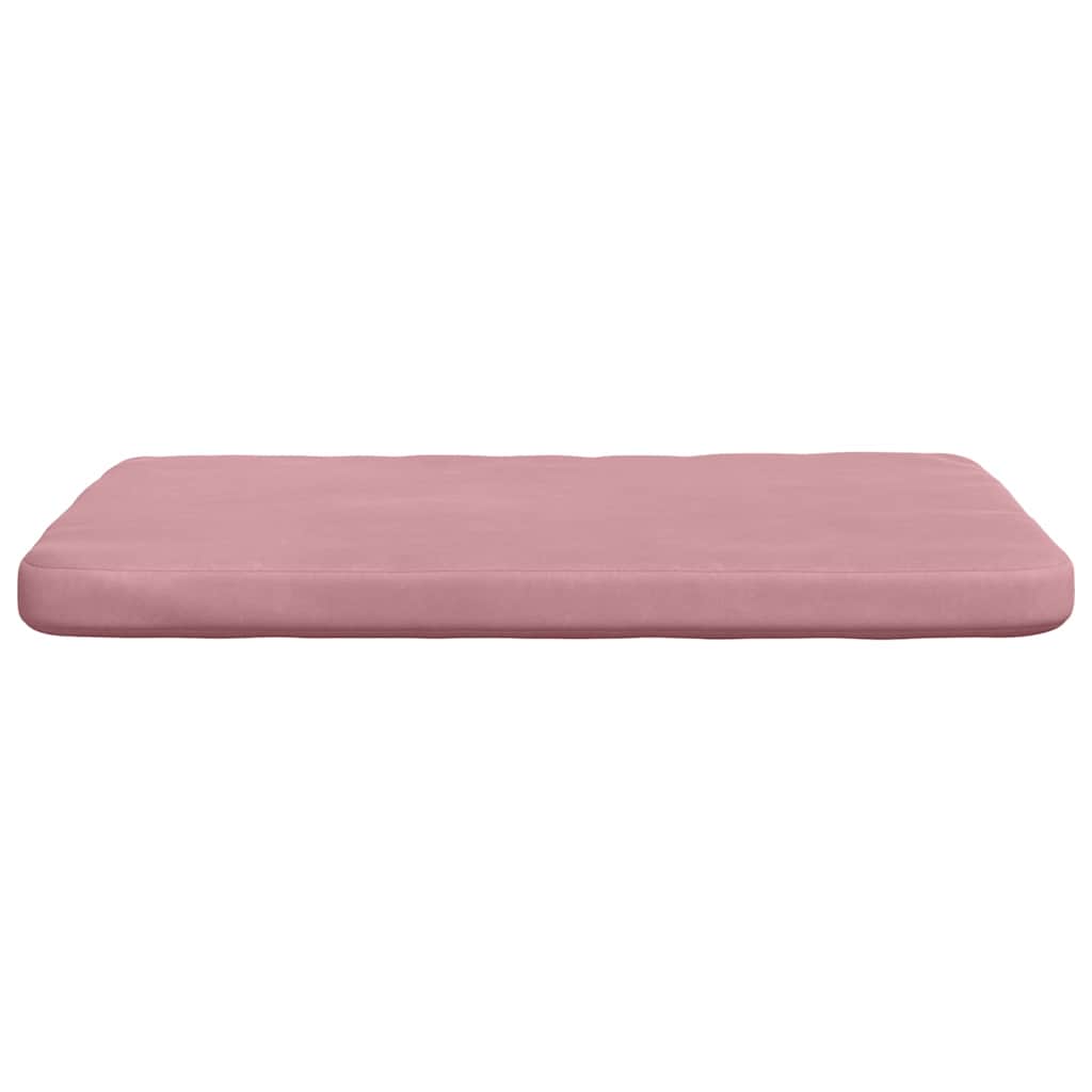 Sitzkissen 4 pcs Rosa 40 x 40 x 3 cm Samt