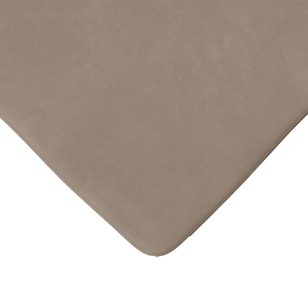 Sitzkissen 4 pcs Taupe 40 x 40 x 3 cm Mikrofaserstoff