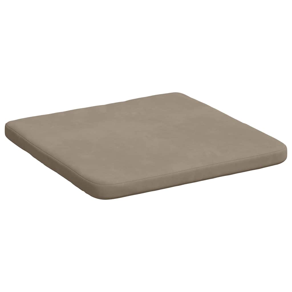 Sitzkissen 4 pcs Taupe 40 x 40 x 3 cm Mikrofaserstoff