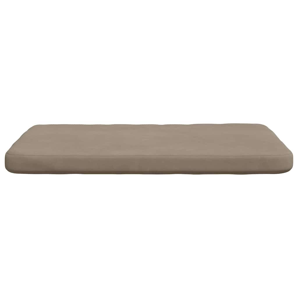 Sitzkissen 4 pcs Taupe 40 x 40 x 3 cm Mikrofaserstoff