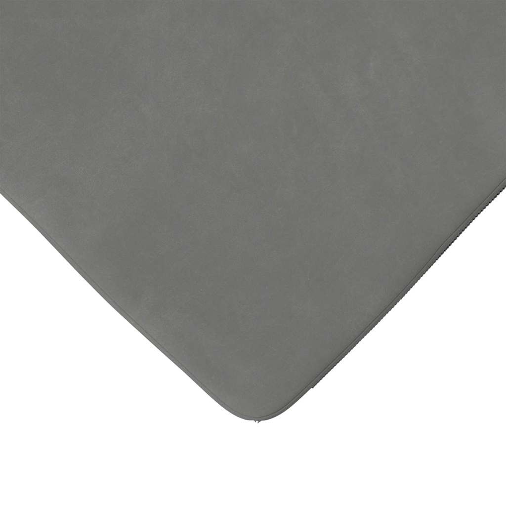 Sitzkissen 4 pcs Dunkelgrau 40 x 40 x 3 cm Mikrofaserstoff