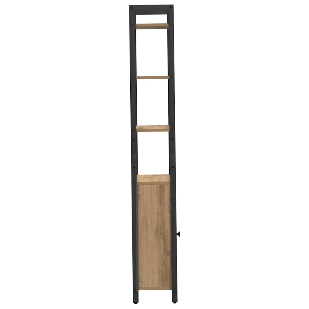 Bücherregal Artisan-Eiche 40 x 24 x 161 cm Holzwerkstoff