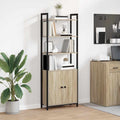 Bücherregal Sonoma-Eiche 60 x 24 x 161 cm Holzwerkstoff