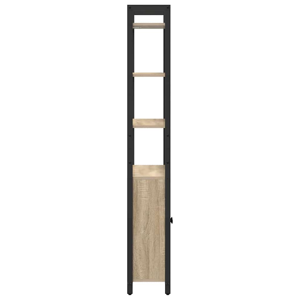 Bücherregal Sonoma-Eiche 60 x 24 x 161 cm Holzwerkstoff
