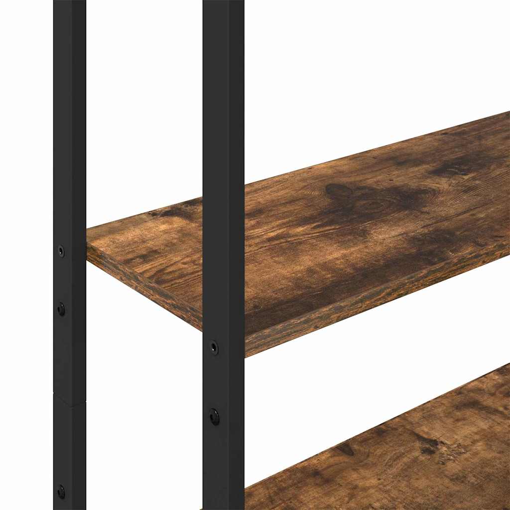 Bücherregal Geräucherte Eiche 60 x 24 x 161 cm Holzwerkstoff
