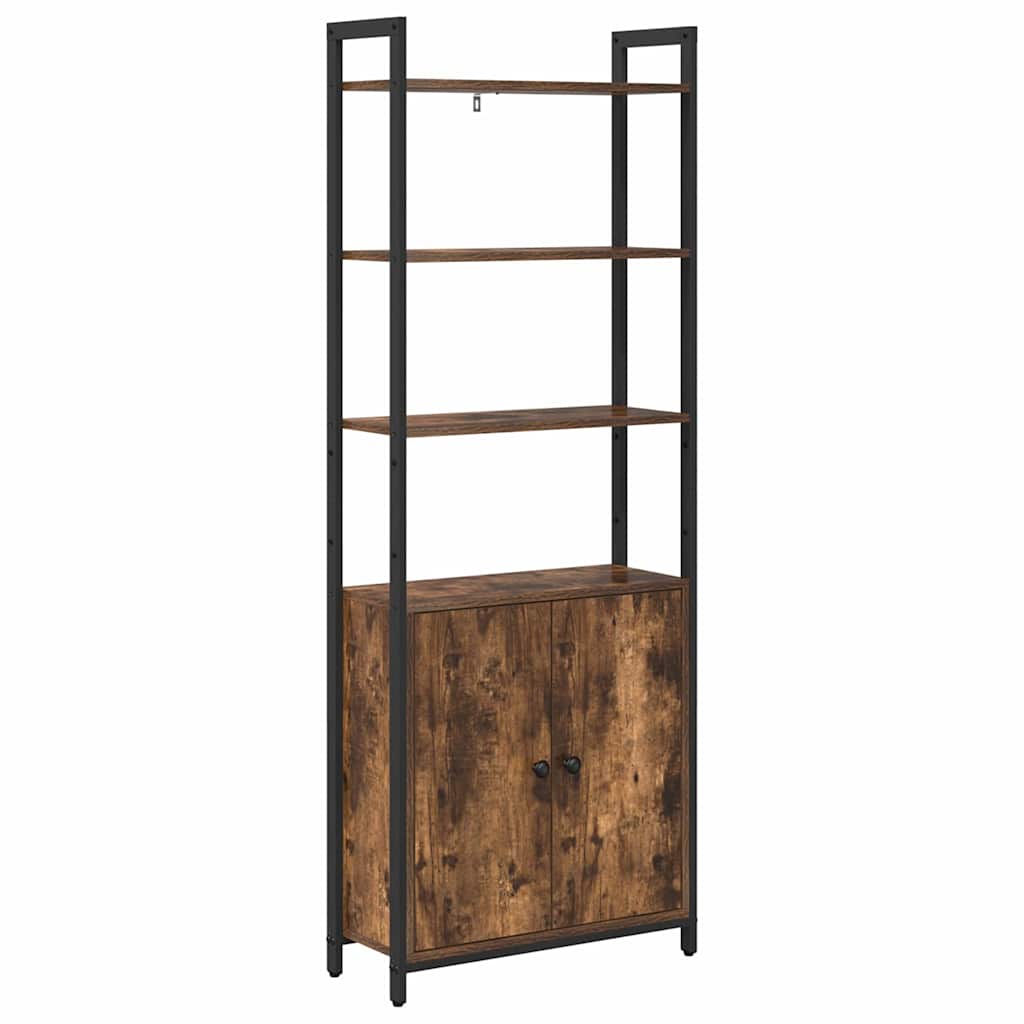 Bücherregal Geräucherte Eiche 60 x 24 x 161 cm Holzwerkstoff
