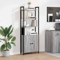 Bücherregal Graues Sonoma 60 x 24 x 161 cm Holzwerkstoff