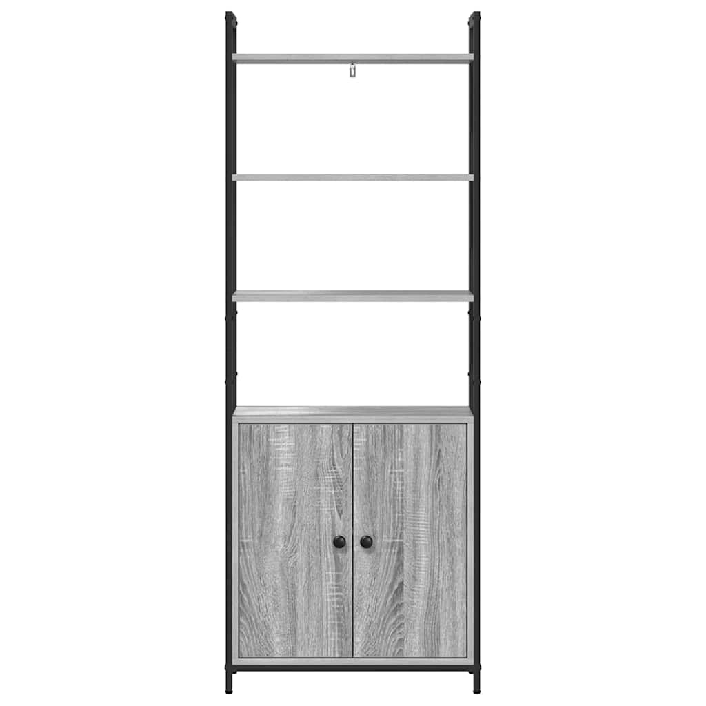 Bücherregal Graues Sonoma 60 x 24 x 161 cm Holzwerkstoff