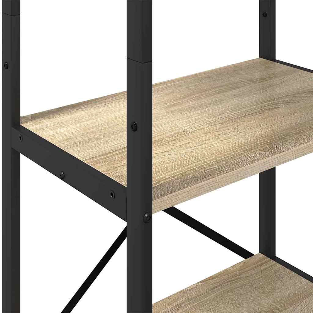 Bücherregal Sonoma-Eiche 56 x 34 x 171 cm Holzwerkstoff