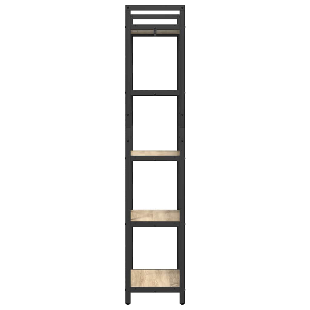Bücherregal Sonoma-Eiche 56 x 34 x 171 cm Holzwerkstoff