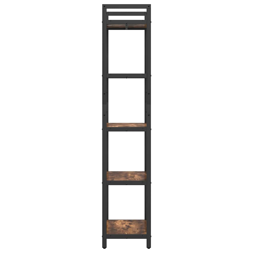 Bücherregal Geräucherte Eiche 56 x 34 x 171 cm Holzwerkstoff