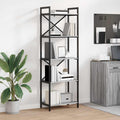 Bücherregal Graues Sonoma 56 x 34 x 171 cm Holzwerkstoff
