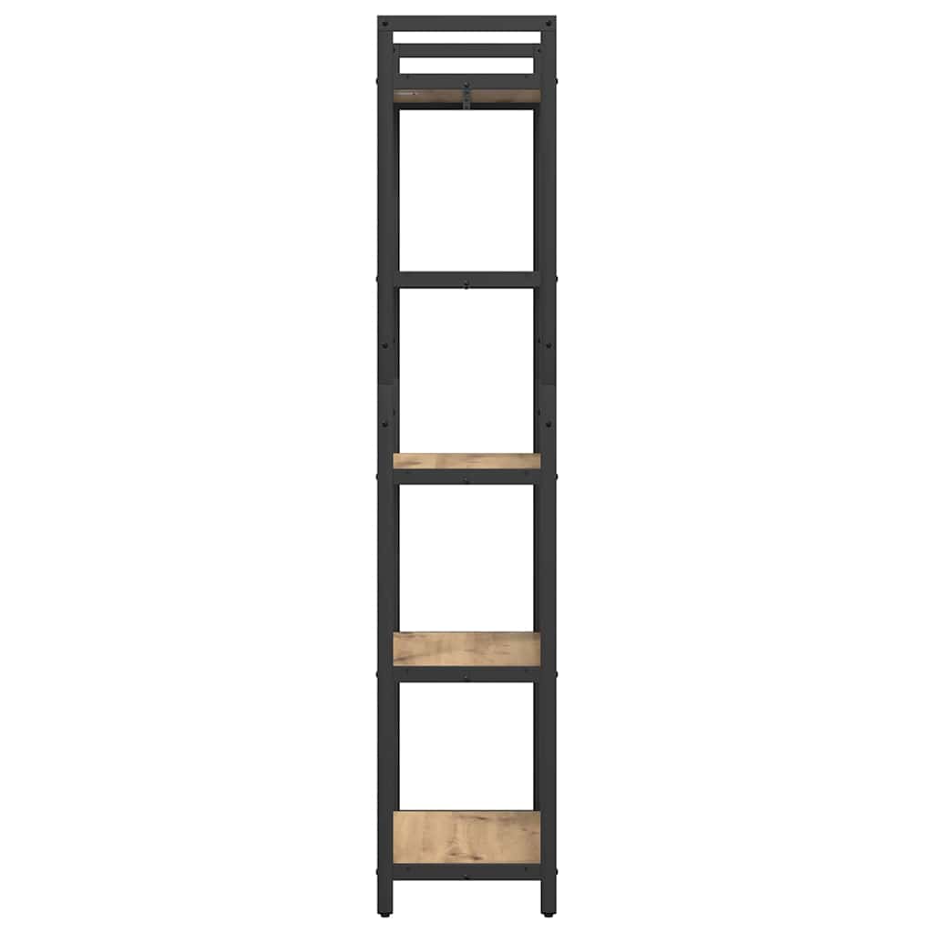 Bücherregal Artisan-Eiche 56 x 34 x 171 cm Holzwerkstoff