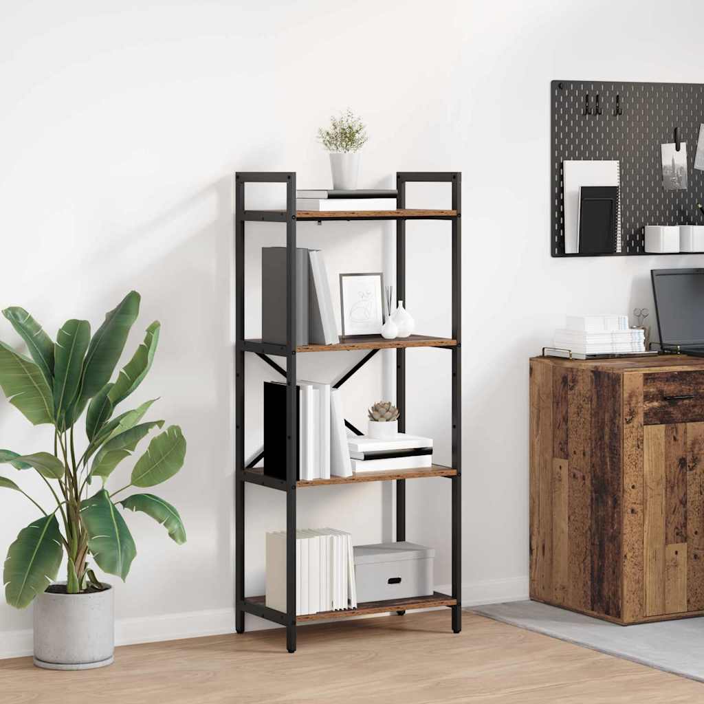 Bücherregal Altholz 56 x 34 x 133,5 cm Holzwerkstoff