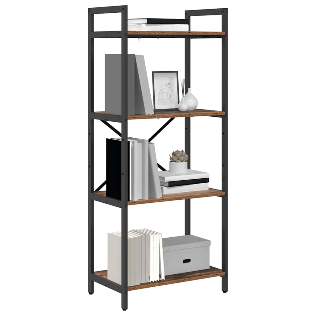 Bücherregal Altholz 56 x 34 x 133,5 cm Holzwerkstoff
