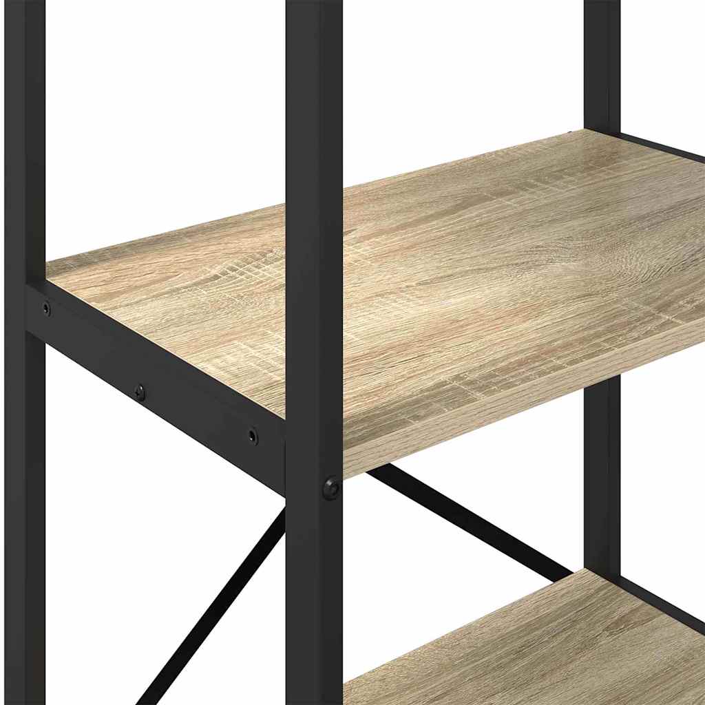 Bücherregal Sonoma-Eiche 56 x 34 x 96 cm Holzwerkstoff