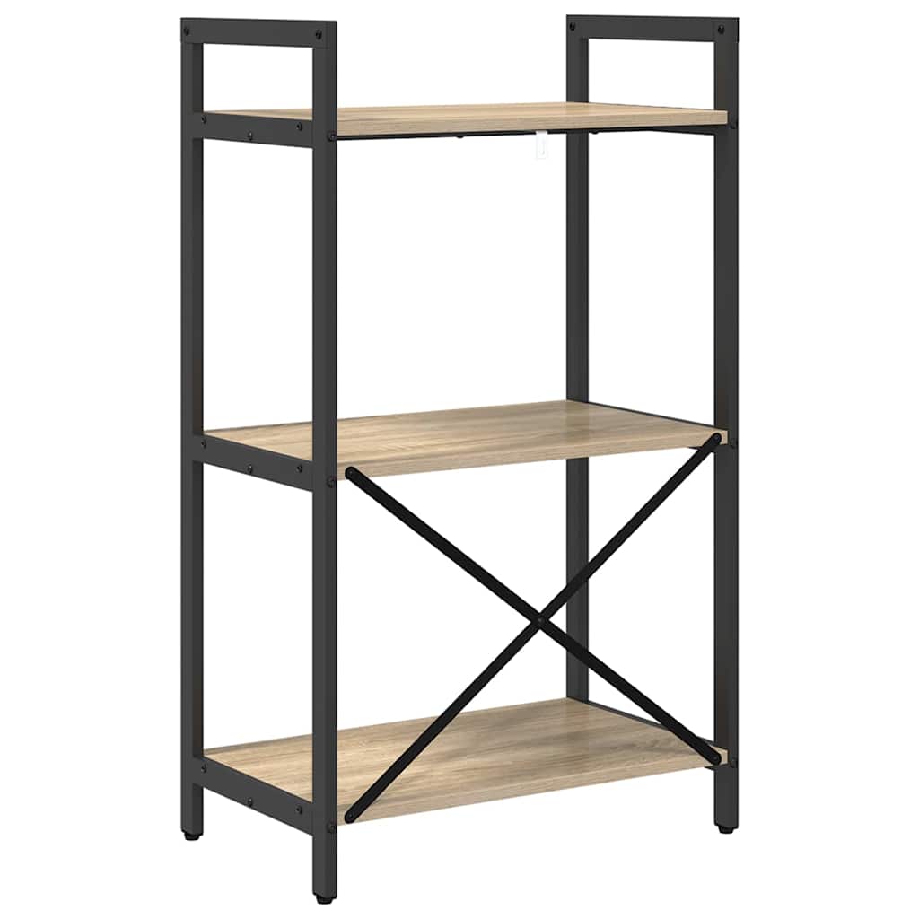 Bücherregal Sonoma-Eiche 56 x 34 x 96 cm Holzwerkstoff