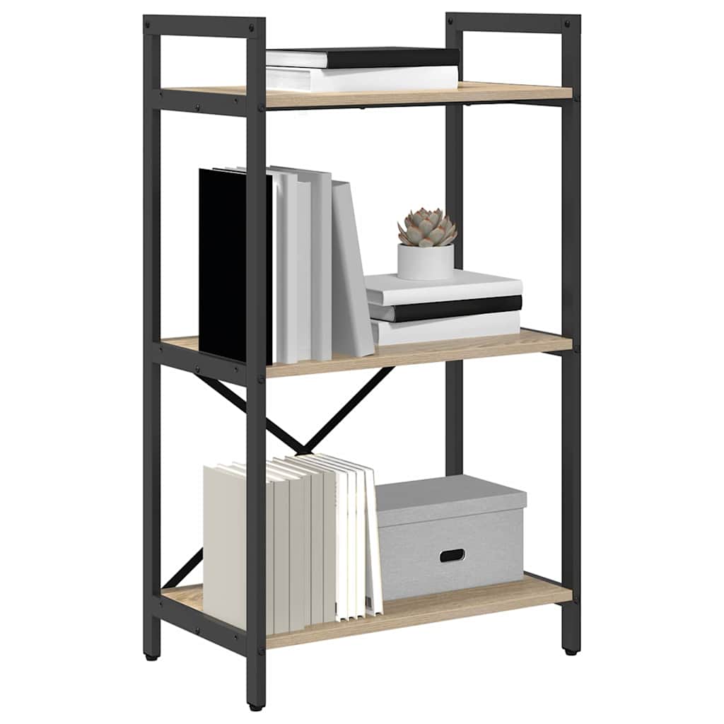 Bücherregal Sonoma-Eiche 56 x 34 x 96 cm Holzwerkstoff