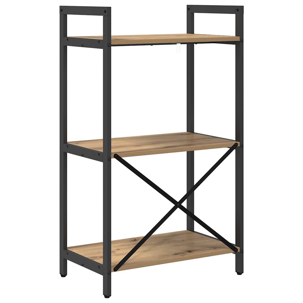 Bücherregal Artisan-Eiche 56 x 34 x 96 cm Holzwerkstoff