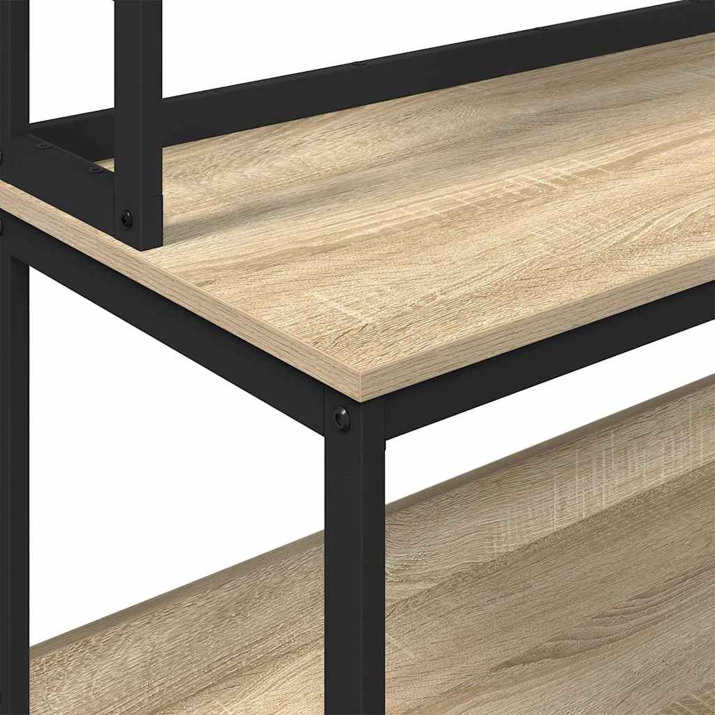 Küchenregal Sonoma-Eiche 60 x 40 x 168 cm Holzwerkstoff
