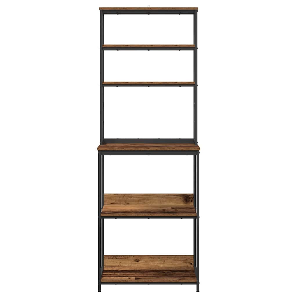 Küchenregal Altholz 60 x 40 x 168 cm Holzwerkstoff