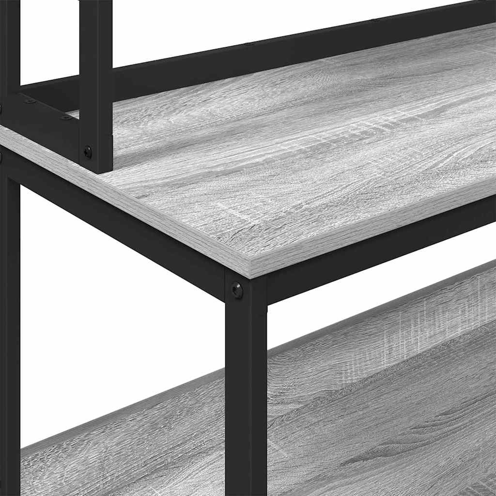 Küchenregal Graues Sonoma 80 x 40 x 168 cm Holzwerkstoff