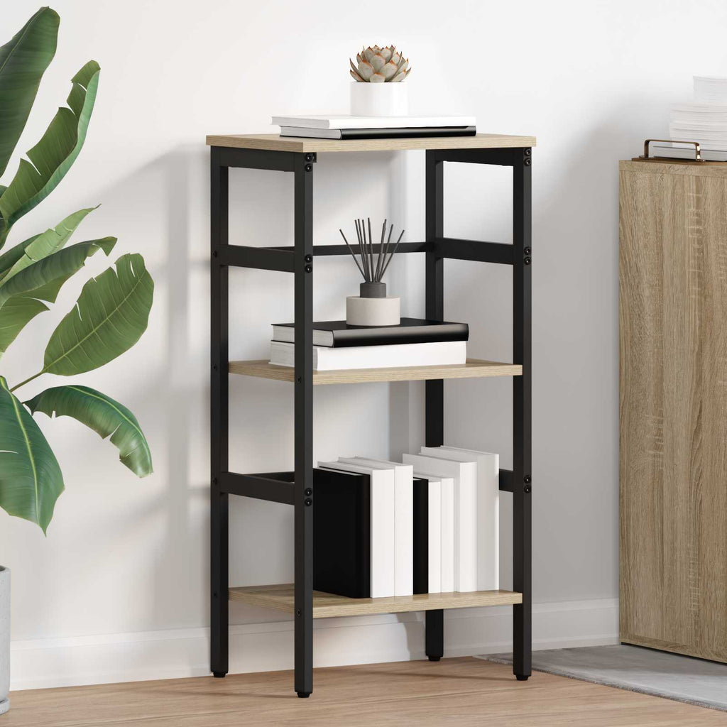Bücherregal Sonoma-Eiche 40 x 29,5 x 81 cm Holzwerkstoff
