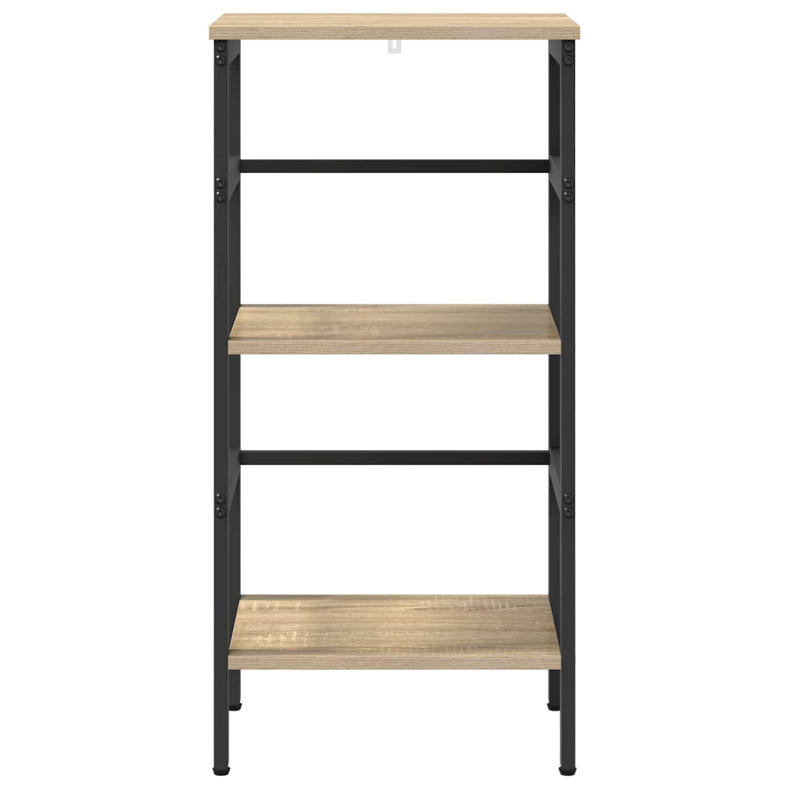 Bücherregal Sonoma-Eiche 40 x 29,5 x 81 cm Holzwerkstoff