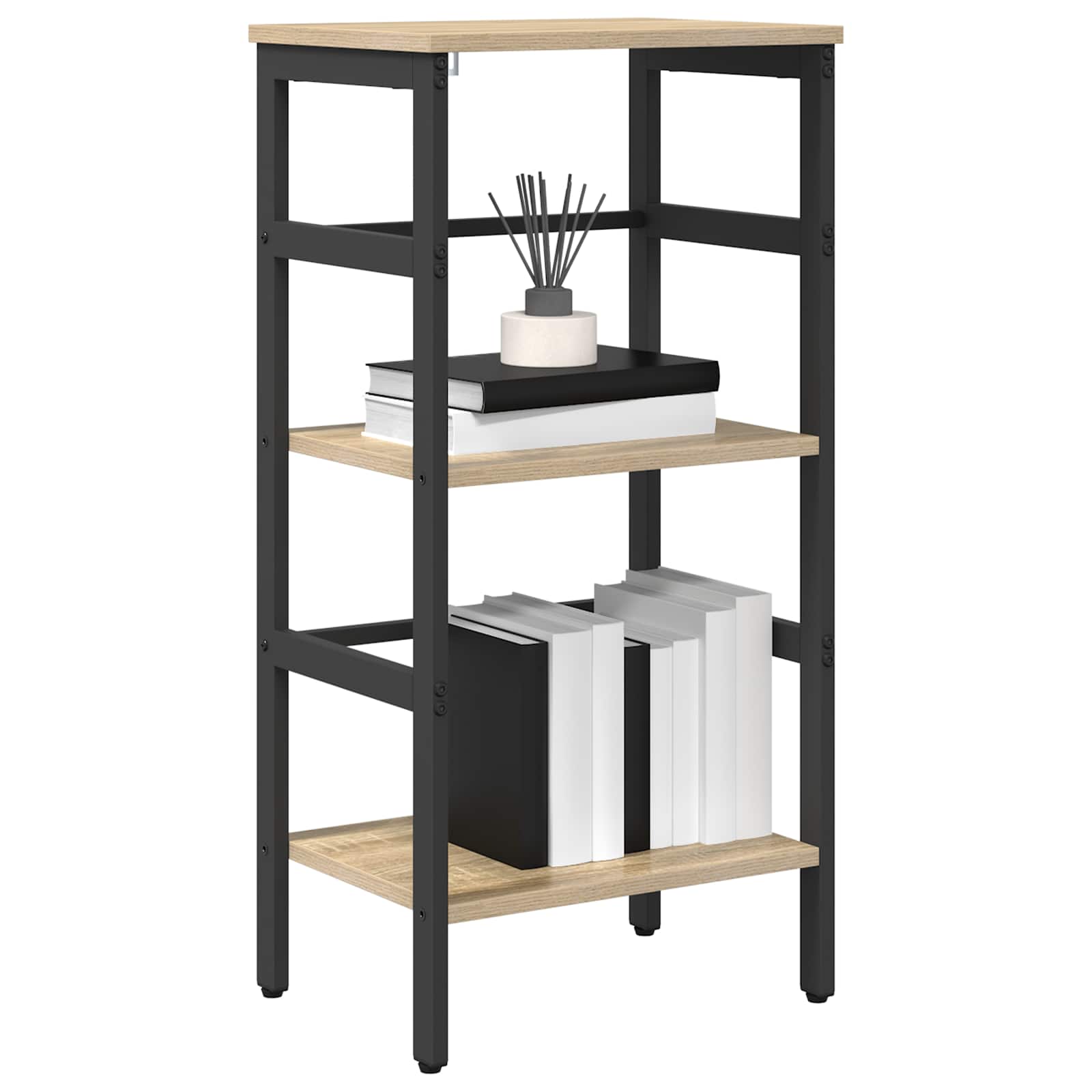 Bücherregal Sonoma-Eiche 40 x 29,5 x 81 cm Holzwerkstoff