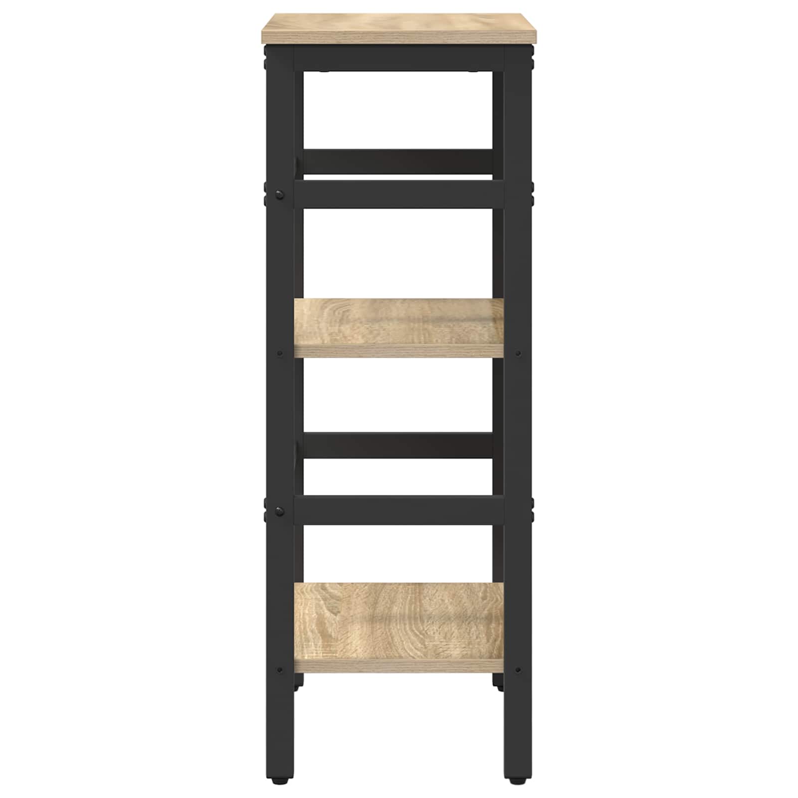 Bücherregal Sonoma-Eiche 40 x 29,5 x 81 cm Holzwerkstoff
