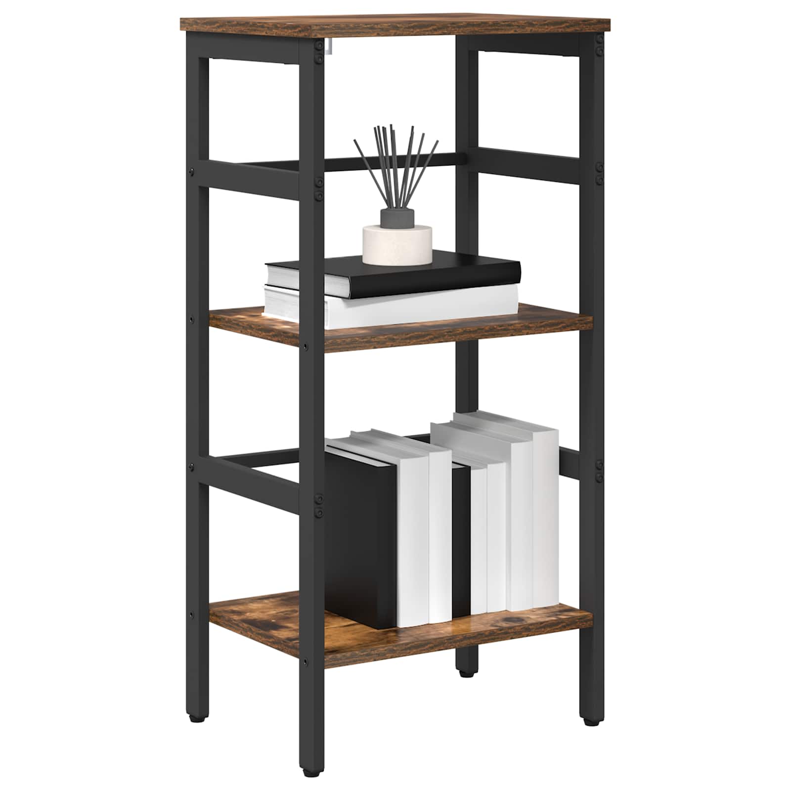 Bücherregal Geräucherte Eiche 40 x 29,5 x 81 cm Holzwerkstoff