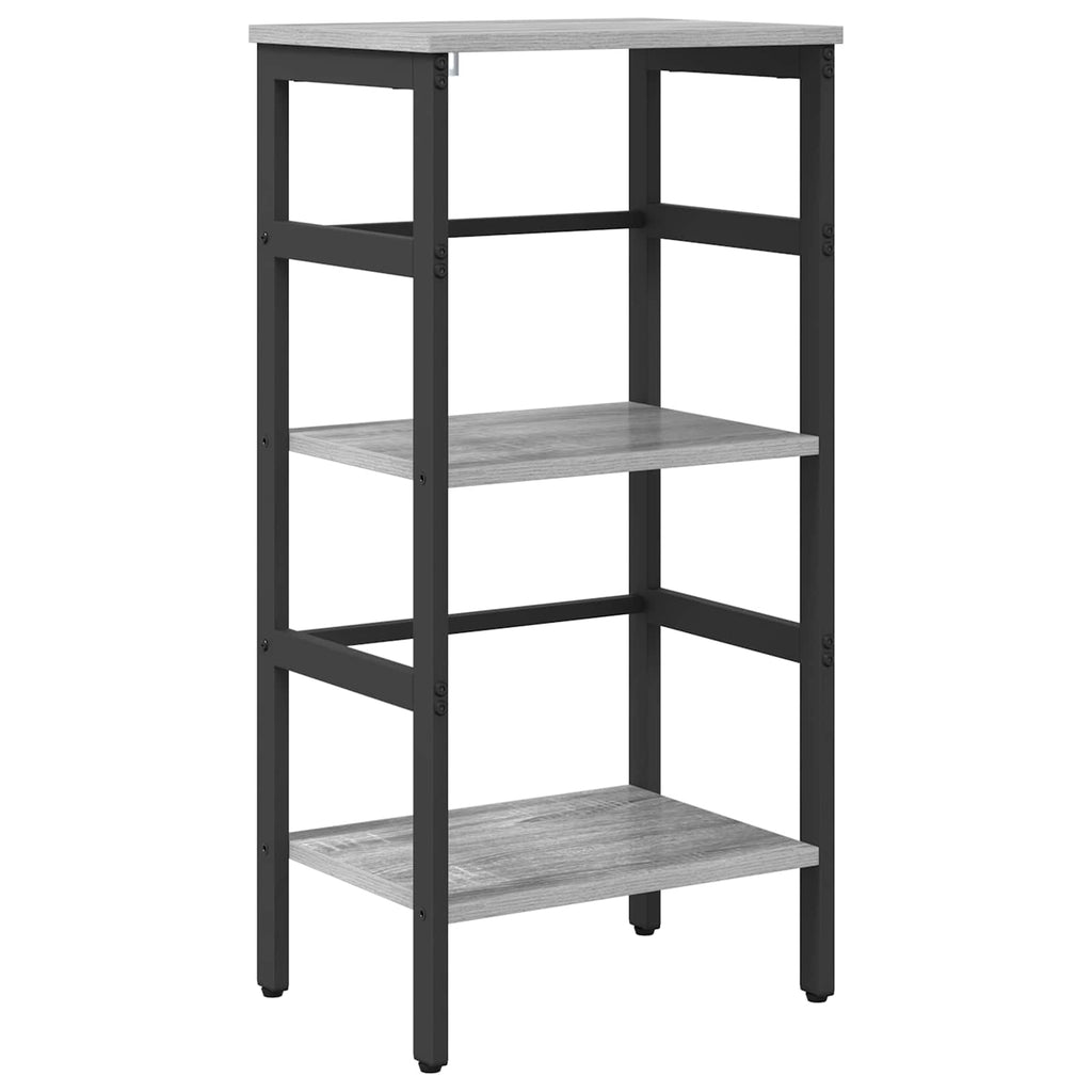 Bücherregal Graues Sonoma 40 x 29,5 x 81 cm Holzwerkstoff