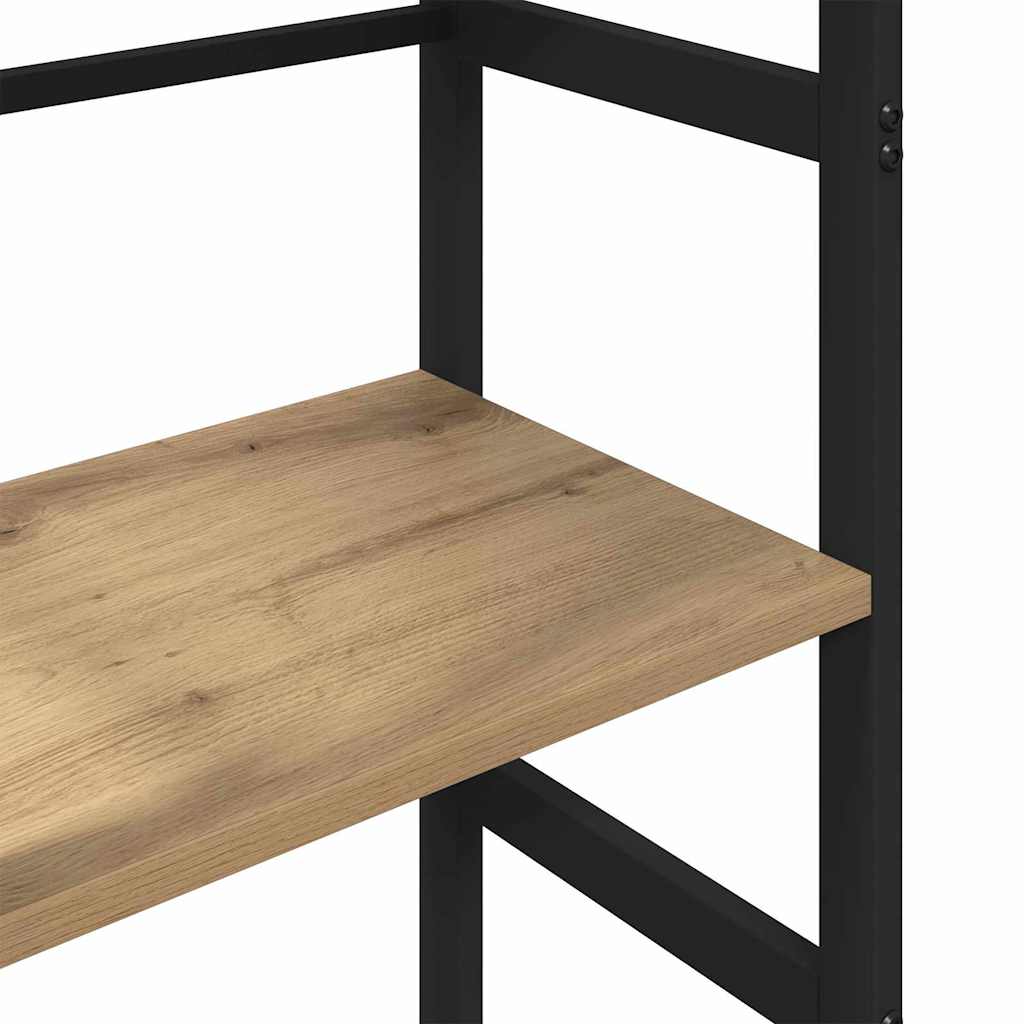 Bücherregal Artisan-Eiche 40 x 29,5 x 81 cm Holzwerkstoff