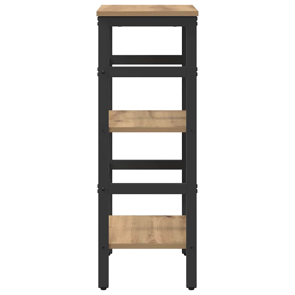 Bücherregal Artisan-Eiche 40 x 29,5 x 81 cm Holzwerkstoff