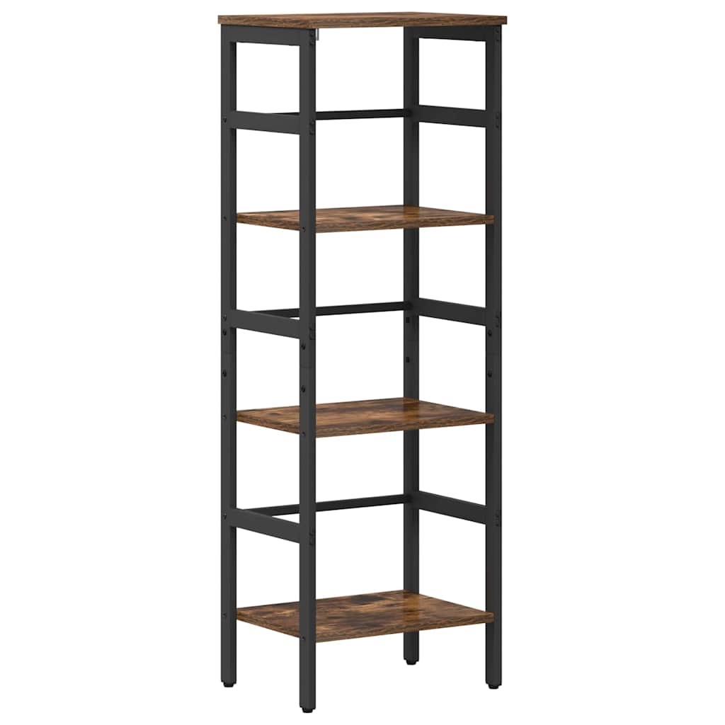 Bücherregal Geräucherte Eiche 40 x 29,5 x 115 cm Holzwerkstoff