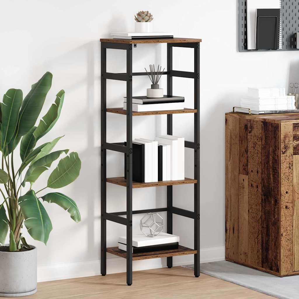 Bücherregal Altholz 40 x 29,5 x 115 cm Holzwerkstoff