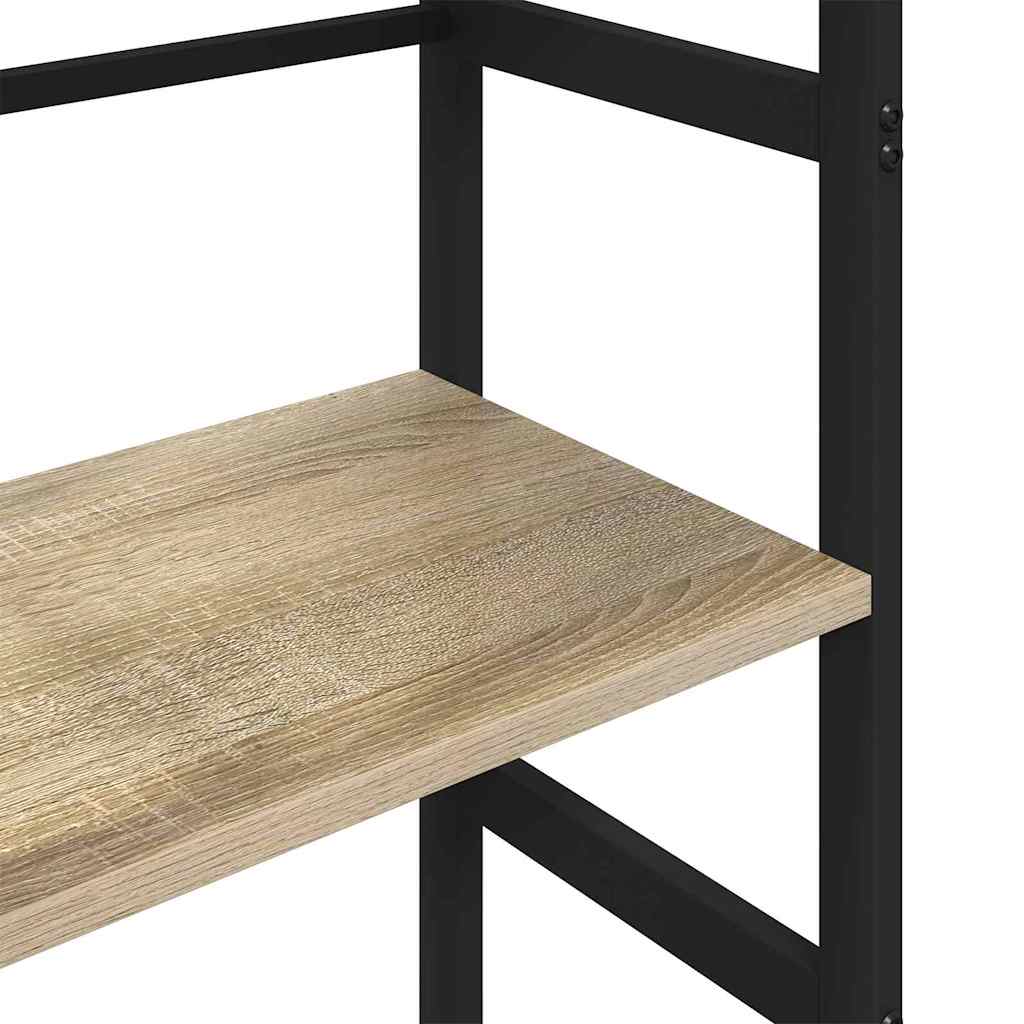 Bücherregal Sonoma-Eiche 40 x 29,5 x 149 cm Holzwerkstoff