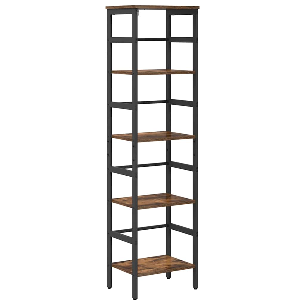 Bücherregal Geräucherte Eiche 40 x 29,5 x 149 cm Holzwerkstoff