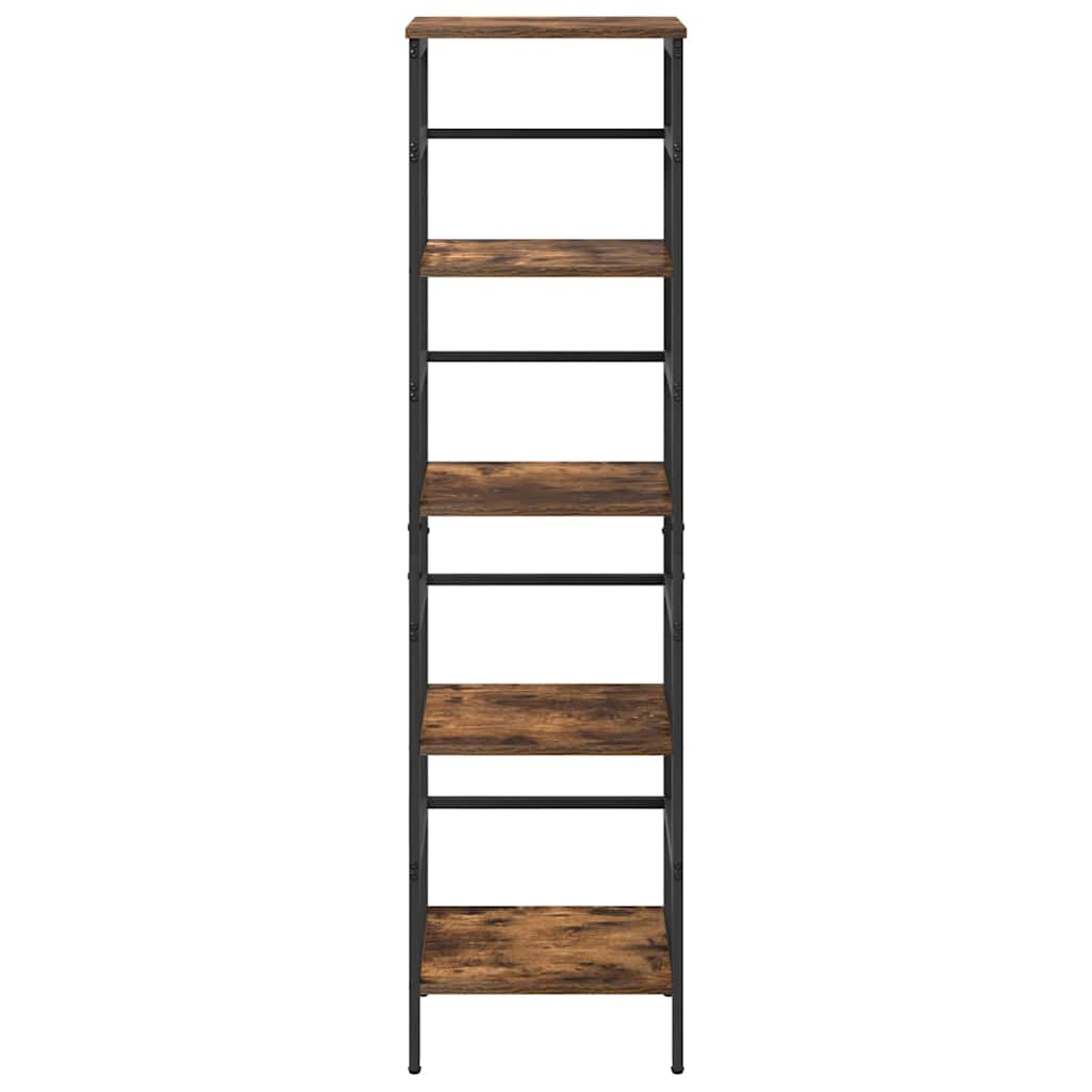Bücherregal Geräucherte Eiche 40 x 29,5 x 149 cm Holzwerkstoff