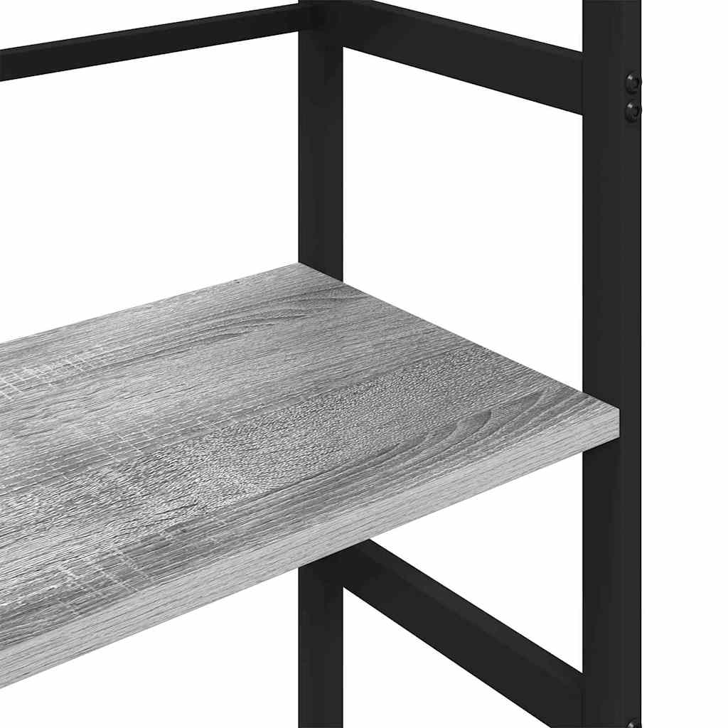 Bücherregal Graues Sonoma 40 x 29,5 x 149 cm Holzwerkstoff